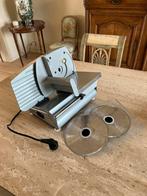 Trancheuse électrique et ses 2 diques (pain et viandes), Electroménager, Enlèvement, Comme neuf