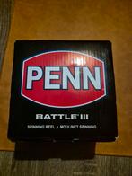Spinmolen Penn Battle lll 4000HS , ZO GOED ALS NIEUW !!!, Watersport en Boten, Hengelsport | Zeevissen, Ophalen, Molen