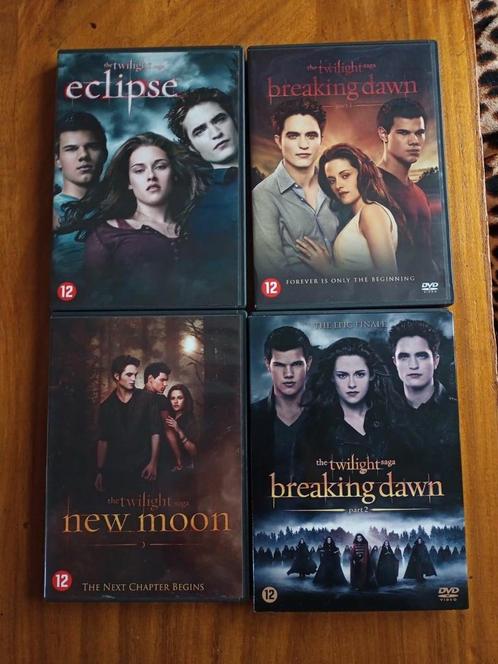 Dvd's The Twilight Saga 4 stuks, prima staat, Ned. ondert., Cd's en Dvd's, Dvd's | Science Fiction en Fantasy, Zo goed als nieuw