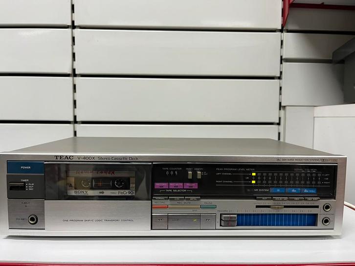 TEAC V-400X - Deck cassette vintage - Dolby B/C, TV, Hi-fi & Vidéo, Decks cassettes, Enlèvement