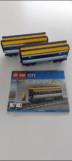 Lego 60197 trein: 2 passagierswagons + 2 minifiguren, Ensemble complet, Lego, Enlèvement ou Envoi, Neuf