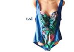 (11)- maillot femme t.42/44 bleu, Kleding | Dames, Badmode en Zwemkleding, Ophalen of Verzenden, Zo goed als nieuw, Blauw, Badpak
