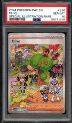 Clive [SIR] PSA 10 - 236/091 - Paldean Fates 2024, Ophalen of Verzenden, Zo goed als nieuw, Losse kaart