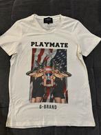 Te koop t-shirt, Kleding | Heren, T-shirts, Ophalen of Verzenden, Zo goed als nieuw, Maat 46 (S) of kleiner, Wit