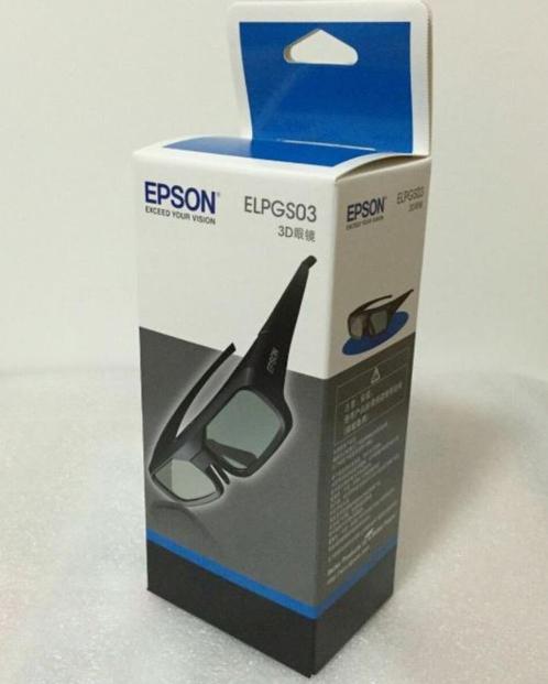 Epson 3D bril (RF) ELPGS03 nieuw, Audio, Tv en Foto, Beamer-accessoires, Nieuw, Ophalen of Verzenden