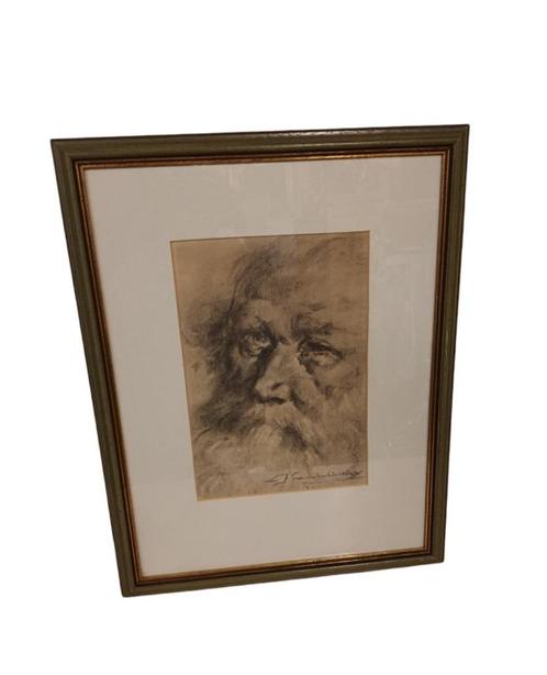 Louis Jacques Camerlinckx "tekening"., Antiek en Kunst, Kunst | Tekeningen en Fotografie, Ophalen