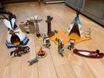 Playmobil indianen - set 4012 + 5247, Ophalen, Zo goed als nieuw
