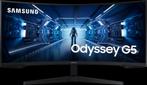 Écran odyssey g5 Samsung incurvé, Computers en Software, Monitoren, Ophalen of Verzenden, Zo goed als nieuw, Gaming