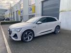 Audi E-tron S 503PK full S-line, BTW aftrekbaar, Auto's, Automaat, Leder en Stof, Beige, Elektrisch