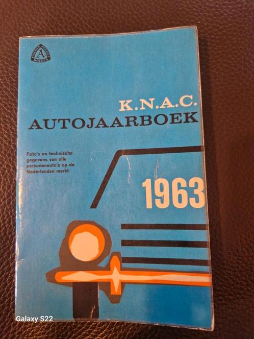 Oud autojaarboek KNAC 1963, Verzamelen, Automerken, Motoren en Formule 1, Zo goed als nieuw, Ophalen of Verzenden