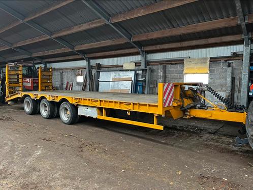 Tridem gedragen dieplader Rolland PE 320 / 8,5 meter / 2015, Zakelijke goederen, Machines en Bouw | Transport, Ophalen