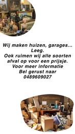 Ledigen van huizen en garages, Ophalen