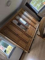 Chambrer à coucher complète en chêne clair., Maison & Meubles, Enlèvement, Comme neuf, Deux personnes, Chêne clair