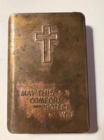 Bible originale US WW2 rare, identifiée et blindée, Collections, Envoi