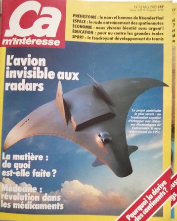 Revue ça m’intéresse de 1981 1982 1983 beschikbaar voor biedingen