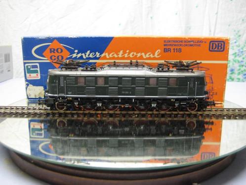 Locomotive Roco 4141C DB type BR 118, Hobby & Loisirs créatifs, Trains miniatures | HO, Comme neuf, Locomotive, Roco, Enlèvement ou Envoi