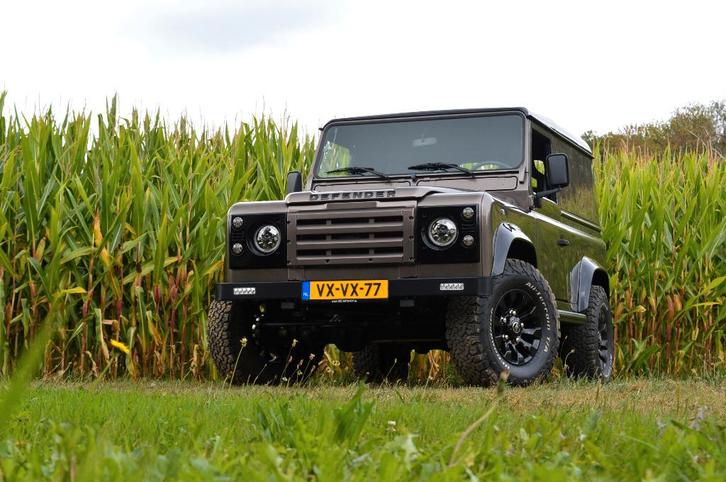 Land rover Defender 90 | Body off | Airco | Online veiling |, Auto's, Land Rover, Bedrijf, LED verlichting, Defender, Diesel, Euro 1