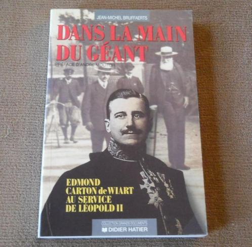 Edmond Carton de Wiart au service de Léopold II, Livres, Histoire & Politique, Utilisé, Enlèvement ou Envoi