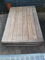 Heel mooie Azobé steenschotten 140x96x45, Tuin en Terras, Ophalen, Zo goed als nieuw, Hout