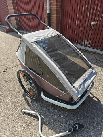 Croozer kid Keeke for 2 in zeer goede staat, Enlèvement, Comme neuf