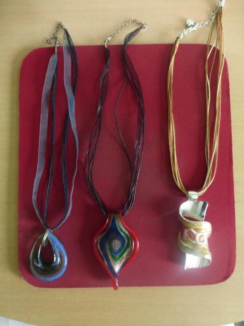 6 korte modieuze kettingen met of zonder hanger, Handtassen en Accessoires, Kettinghangers, Ophalen of Verzenden