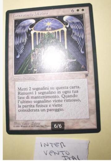 Divine Intervention - ITALIAN LEG intervento divino - MTG beschikbaar voor biedingen
