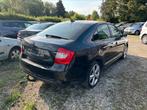 RAPID  1,6TDI AIRCO GPS 2013 220,000KM EURO5 0471654764, Auto's, Euro 5, Zwart, 1600 cc, Zwart
