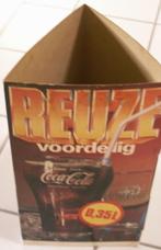 Ancienne publicité de table Coca-Cola de Belgique à 3 faces, Collections, Marques & Objets publicitaires, Comme neuf, Enlèvement ou Envoi