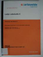 18. artevelde hogeschool Latijn vakstudie 4 De Herdt, Boeken, Katja De Herdt, Verzenden, Zo goed als nieuw, Hogeschool