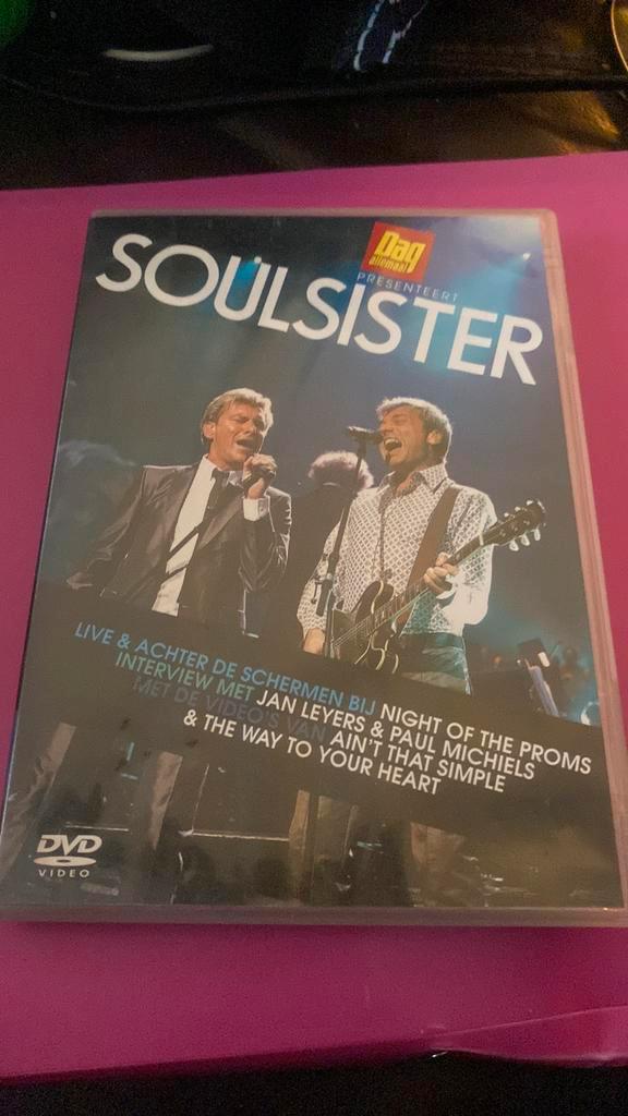 DVD SOULSISTER/ ACHTER DE SCHERMEN BIJ NIGHT OF THE PROMS !, Cd's en Dvd's, Dvd's | Muziek en Concerten, Ophalen of Verzenden