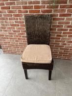 rieten stoelen, Maison & Meubles, Chaises, Osier ou Rotin, Comme neuf, Brun, Enlèvement