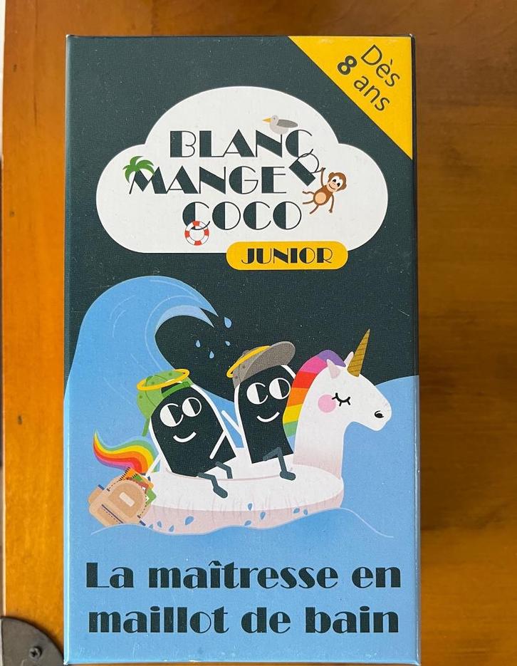 Jeux Blanc Manger Coco junior, Hobby en Vrije tijd, Gezelschapsspellen | Kaartspellen, Zo goed als nieuw, Een of twee spelers