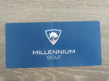 Greenfee Millenium Golf (geldig tot 31/12/2025) beschikbaar voor biedingen