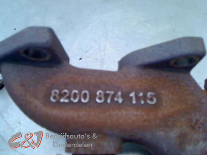 Tubulure d'échappement d'un Renault Megane, Autos : Pièces & Accessoires, Systèmes d'échappement, Renault, Utilisé, 3 mois de garantie