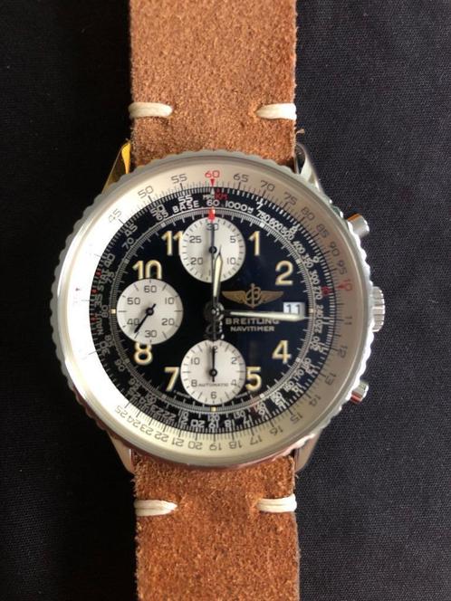 Breitling Old Navitimer II 13022.1, Bijoux, Sacs & Beauté, Montres | Hommes, Comme neuf, Montre-bracelet, Breitling, Acier, Acier