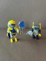 Playmobil 9492 Duopack Astronaut & Robot (zonder darm), Kinderen en Baby's, Speelgoed | Playmobil, Ophalen, Zo goed als nieuw