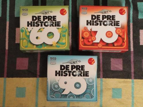 De Pre Historie 60 - 70 -90 Deluxe Edition 3 boxen van 10CD, Cd's en Dvd's, Cd's | Verzamelalbums, Ophalen of Verzenden