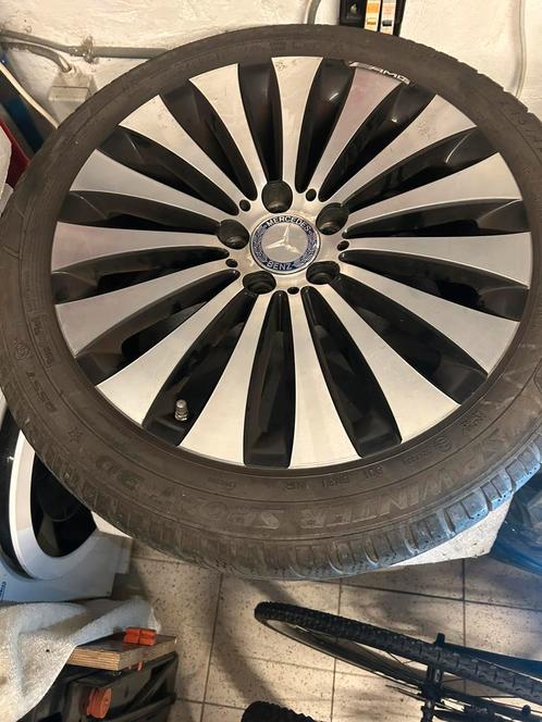 Mercedes E klasse W213 alu. velgen + winterb. set 4 x banden, Auto-onderdelen, Banden en Velgen, Band(en), Winterbanden, Ophalen