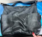 Sac à main en cuir souple noir, Enlèvement, Utilisé