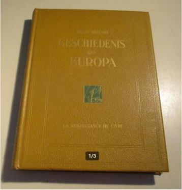 Livre merveilleux - Histoire de l'Europe - Henri Pirenne