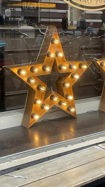 Decoratieve ster lampen 2 stuks - NIEUW beschikbaar voor biedingen