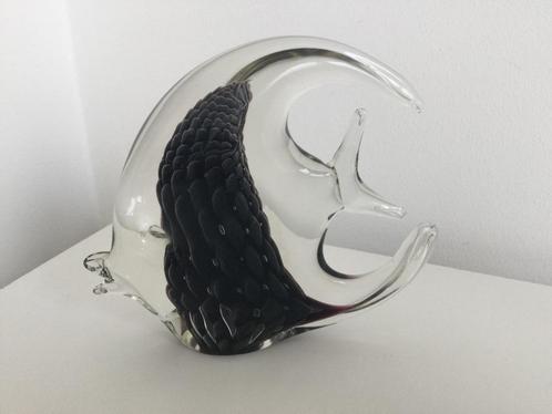 Glazen vis in „Marcolin Fumato smoke” -stijl (Zweden), Antiek en Kunst, Antiek | Glaswerk en Kristal, Ophalen