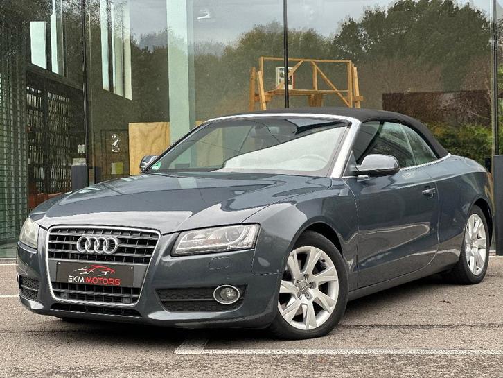 Audi A5 Cabrio 2.7 / Navi / Airco / Sensoren / Automaat, Auto's, Audi, Bedrijf, Te koop, A5, ABS, Airbags, Airconditioning, Alarm