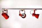 Vintage Design Spots Verlichting op stroomrail, Ophalen, Metaal of Aluminium, Vintage, Zo goed als nieuw