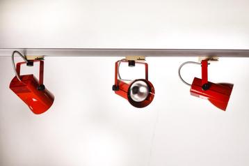 Vintage Design Spots Verlichting op stroomrail beschikbaar voor biedingen