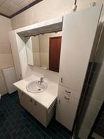 Badkamer kast met de lavabo, Huis en Inrichting, Badkamer | Badkamermeubels, Ophalen, Zo goed als nieuw