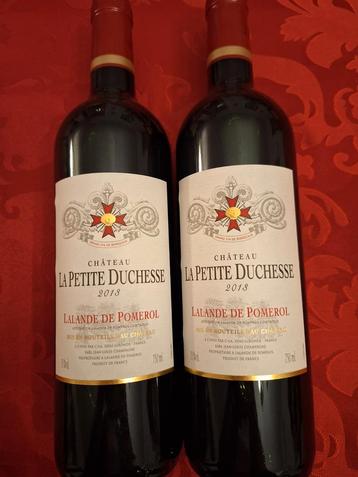 2 flessen Lalande de Pomerol 2013, La Petite Duchesse beschikbaar voor biedingen