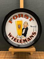 Emaille dienblad FORST WIELEMANS, Ophalen, Gebruikt, Reclamebord