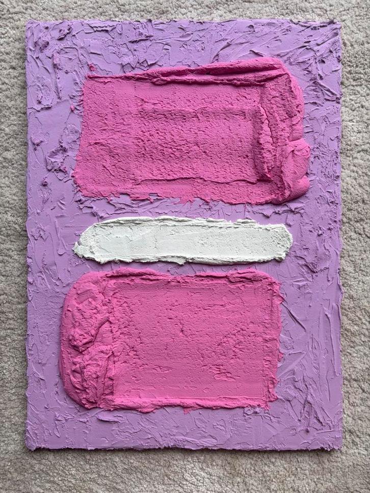 Schilderij 70x50, Antiek en Kunst, Kunst | Schilderijen | Abstract, Ophalen