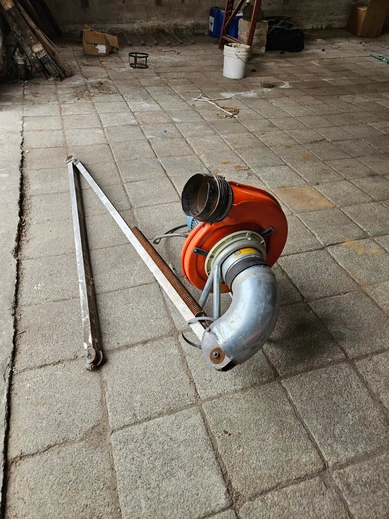 Nederman lasdampafzuiging, Ophalen